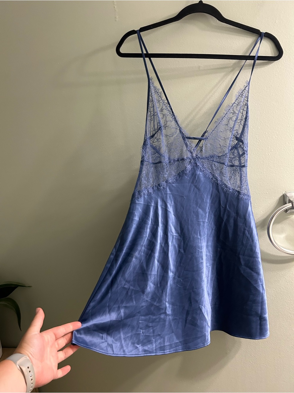 Victoria’s Secret lace slip dress lingerie